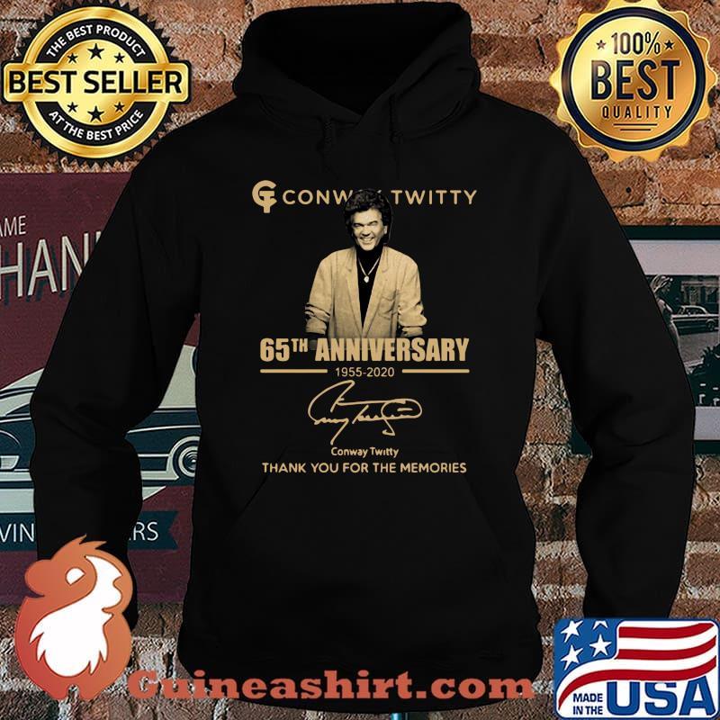Conway twitty 65th anniversary 1955 2020 thank you for the memories signature s Hoodie