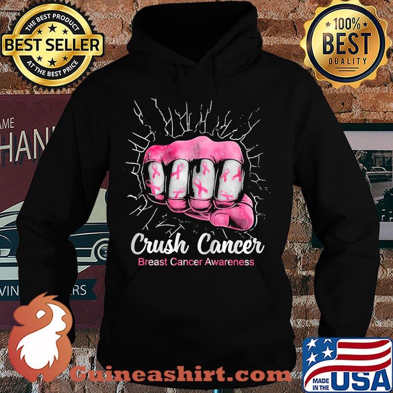 Crush cancer breast cancer awareness s Hoodie