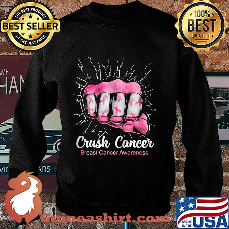 Crush cancer breast cancer awareness s Sweater