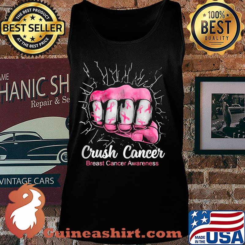 Crush cancer breast cancer awareness s Tank top
