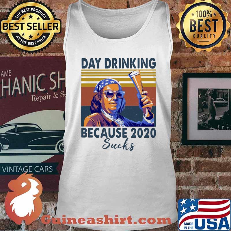 Day drinking because 2020 sucks american vintage retro s Tank top