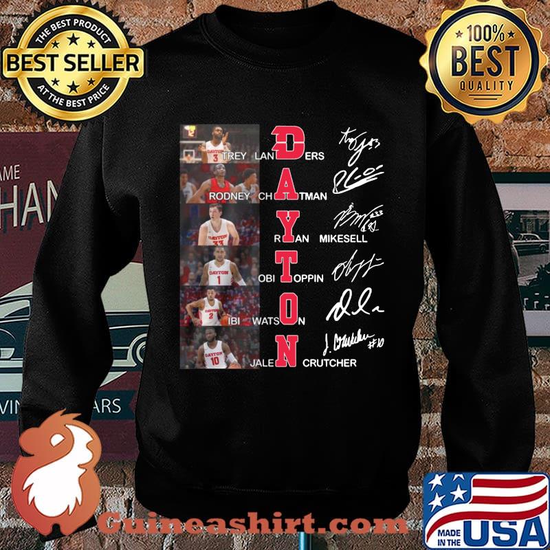 Dayton flyers basketball players signatures s Sweater