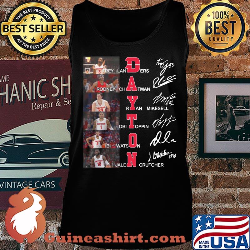 Dayton flyers basketball players signatures s Tank top