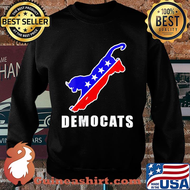 Democats American Flag Cat Shirt Sweater