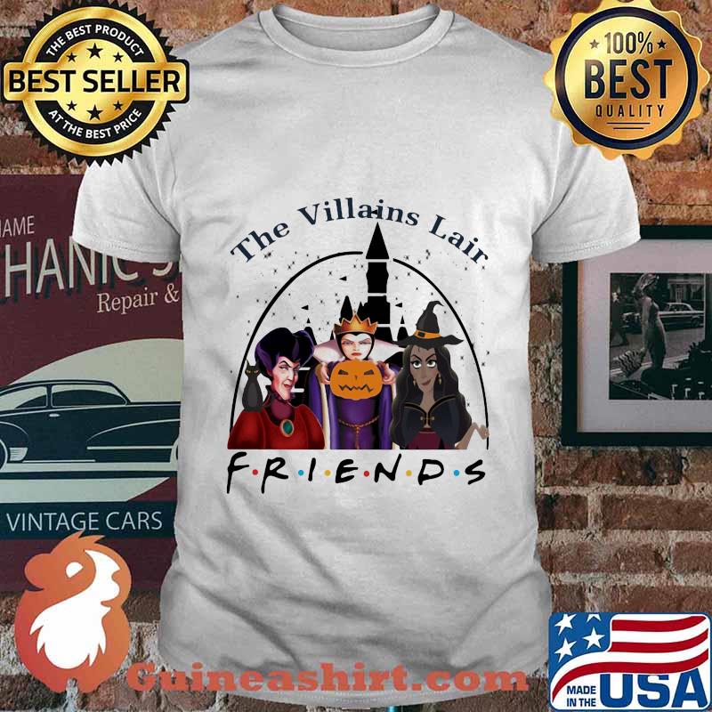 Disney the villains lair friends shirt