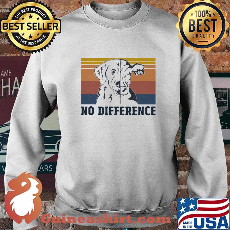 Dog and cow no difference vintage retro s Sweater