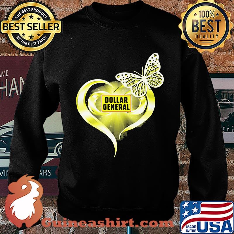 Dollar general heart butterfly s Sweater
