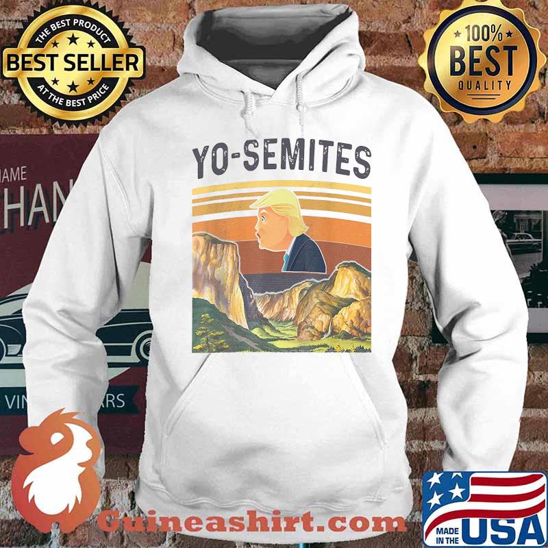 Donald trump yo semites vintage retro s Hoodie