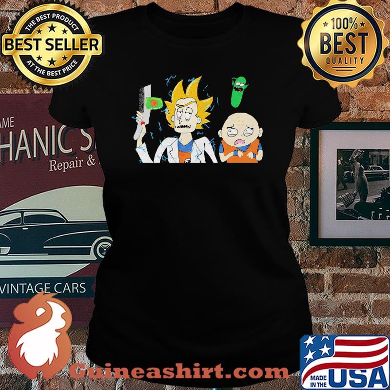 Dragon ball 7 morty and rick s Laides tee