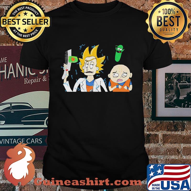 Dragon ball 7 morty and rick shirt