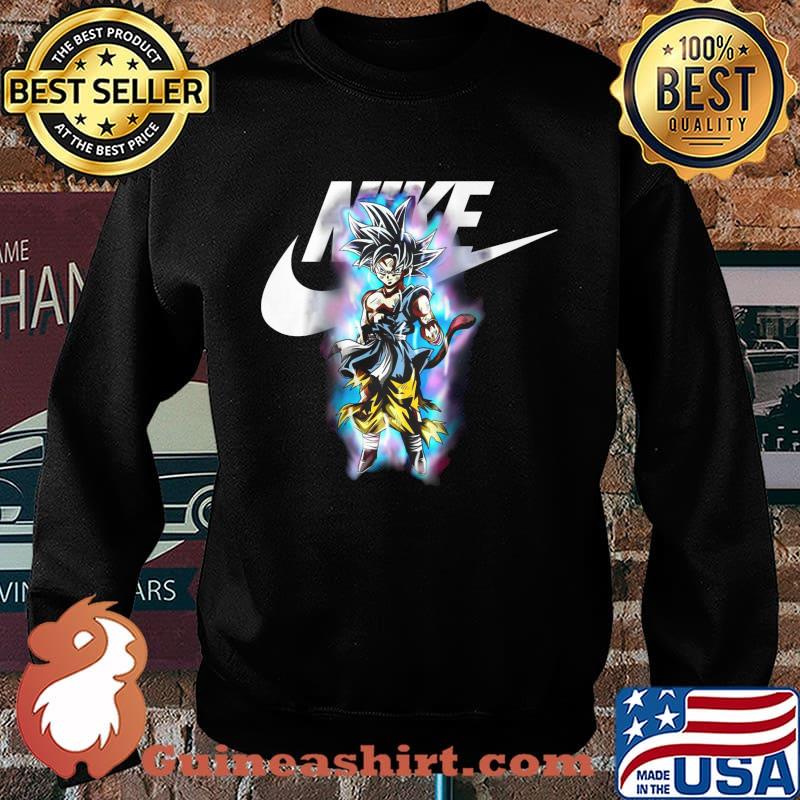 Dragon ball 7 songoku nike logo s Sweater