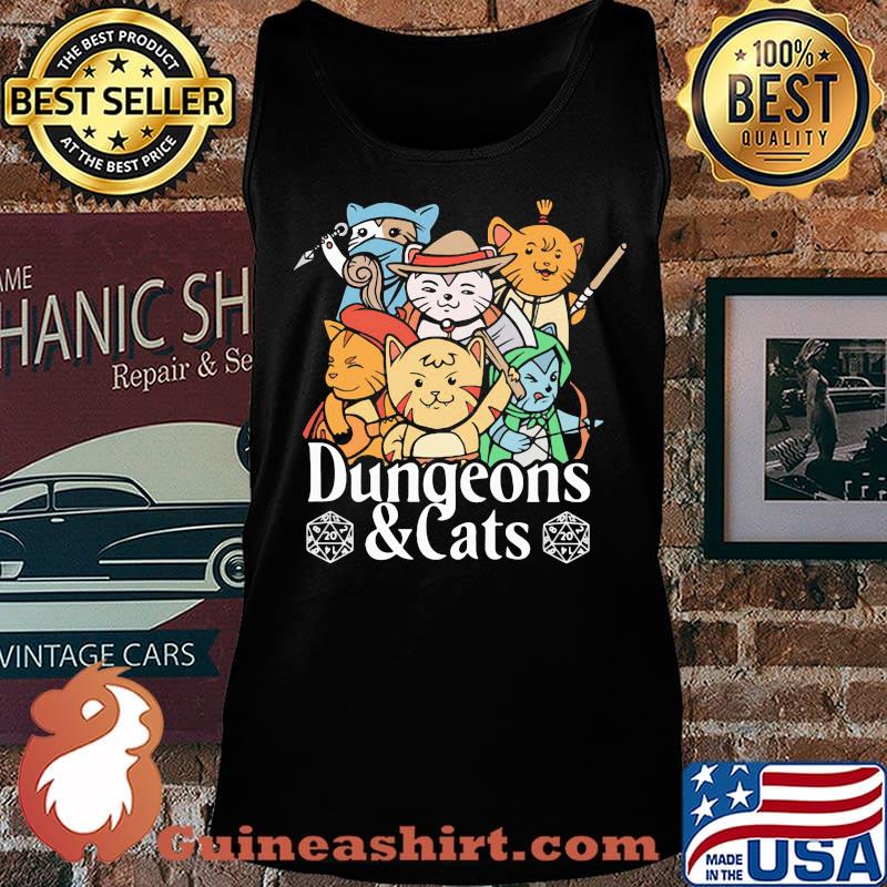 Dungeons and cats game s Tank top