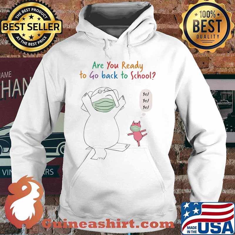 Elephant and piggie mask are you ready to go back to school yes s Hoodie