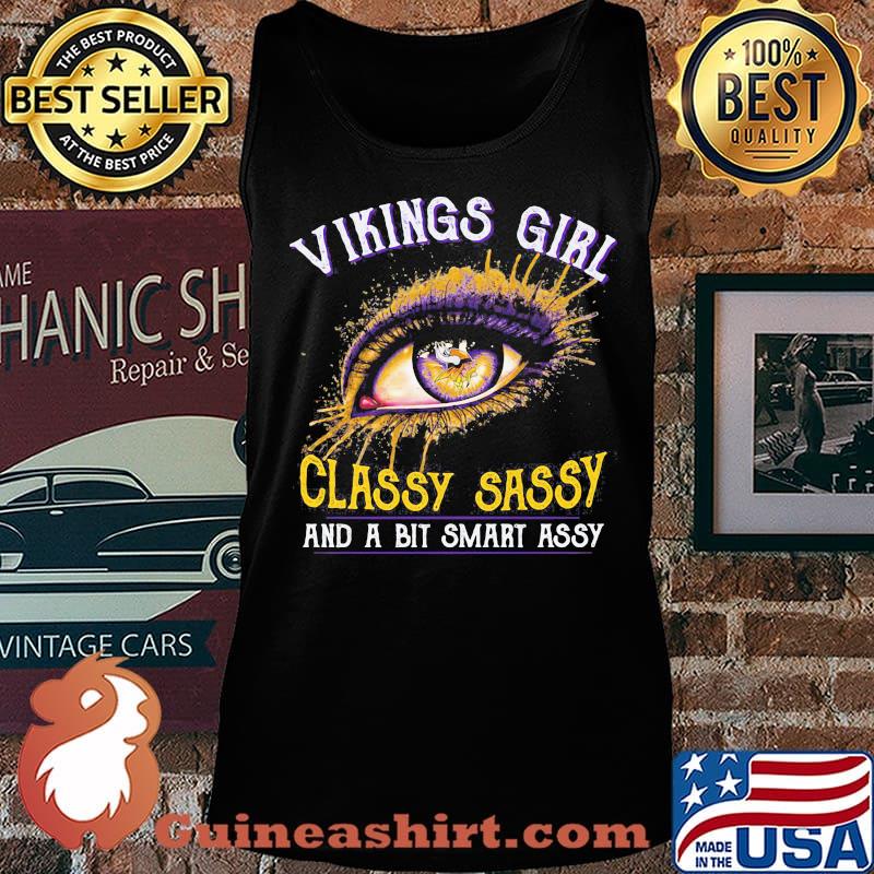 Eyes minnesota vikings girl classy sassy and a bit smart assy s Tank top