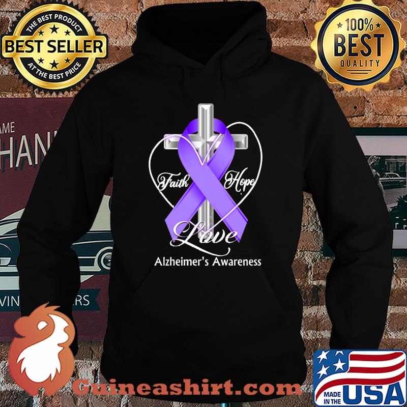 Faith hope love alzheimers awareness s Hoodie