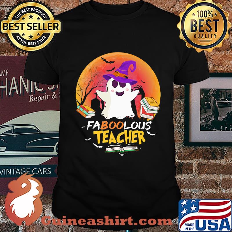 FaNooLous Teacher Witch Halloween shirt