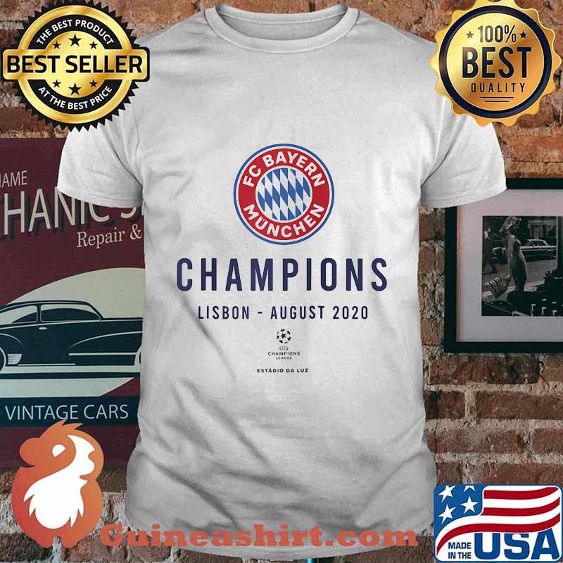 Fc bayern munchen champions lisbon august 2020 champions league estadio da luz shirt