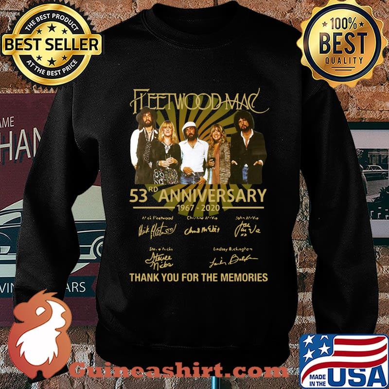 Fleet wood mac 53rd anniversary 1967 2020 thank you for the memories signatures s Sweater