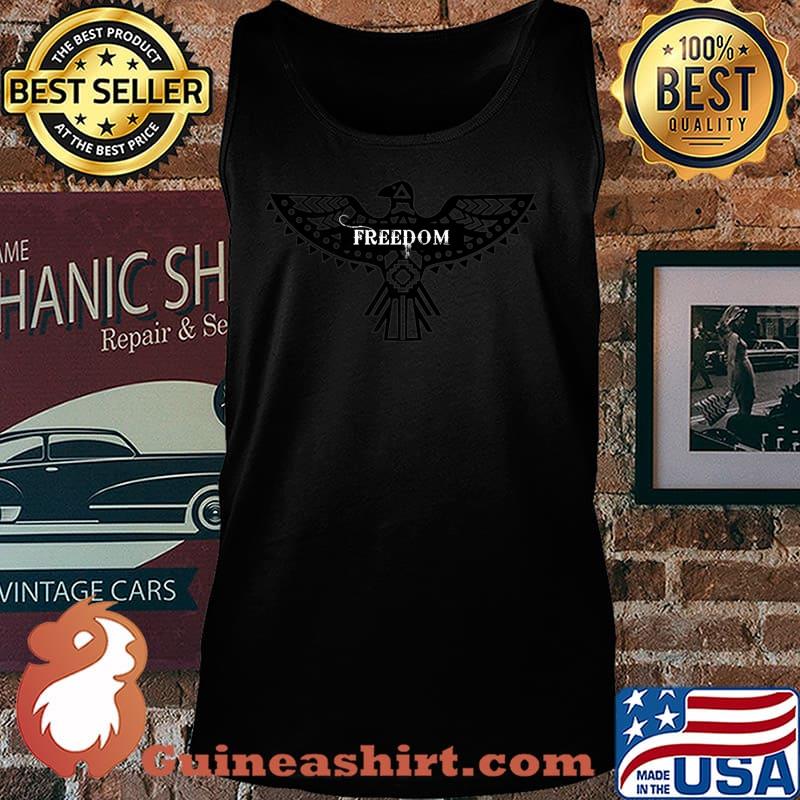 Freedom Aztec Boho Eagle Premium T-Shirt Copy Tank top