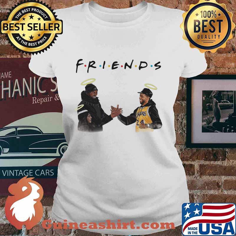 Friends kobe bryant daughter and chadwick rip s Ladies tee