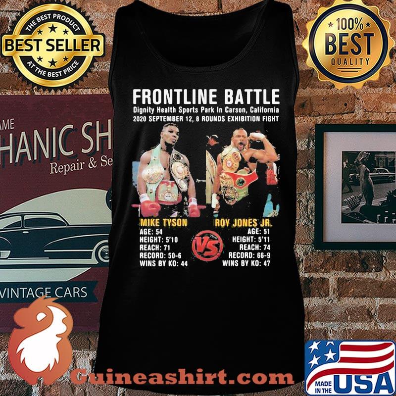 Frontline battle mike tyson vs roy jones jr s Tank top