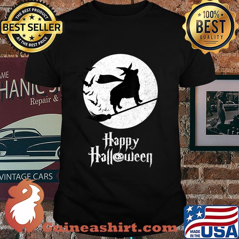 Funny Halloween Costume Witch SCHIPPERKE Dog Lover Gift T-Shirt Copy