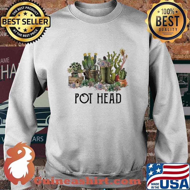 Garden cactus pot head s Sweater