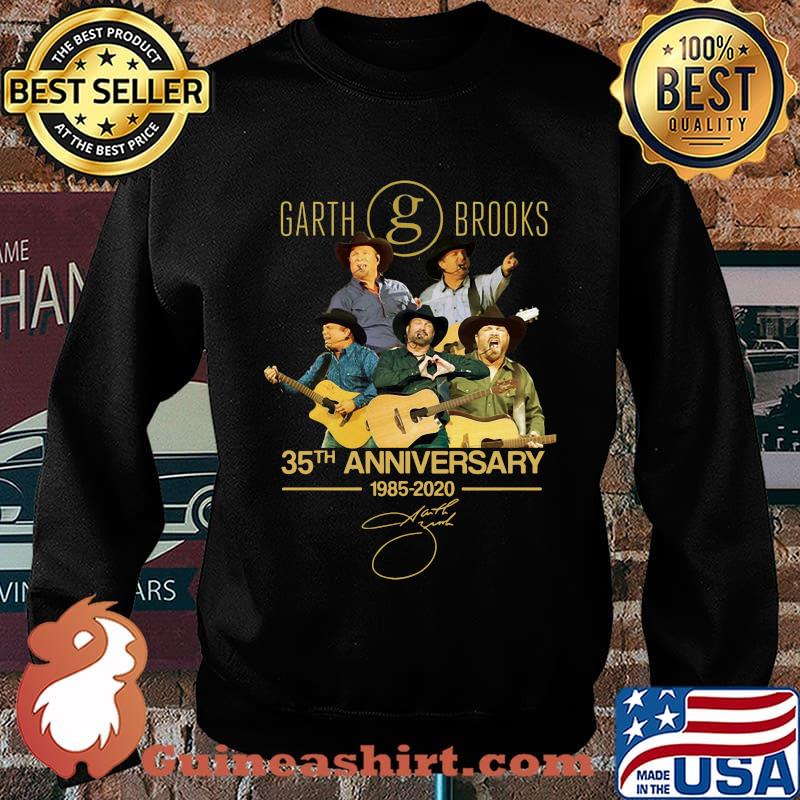 Garth brooks 35th anniversary 1985 2020 signatures s Sweater