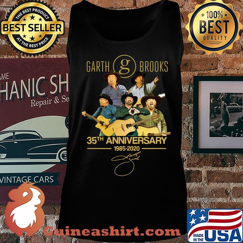 Garth brooks 35th anniversary 1985 2020 signatures s Tank top