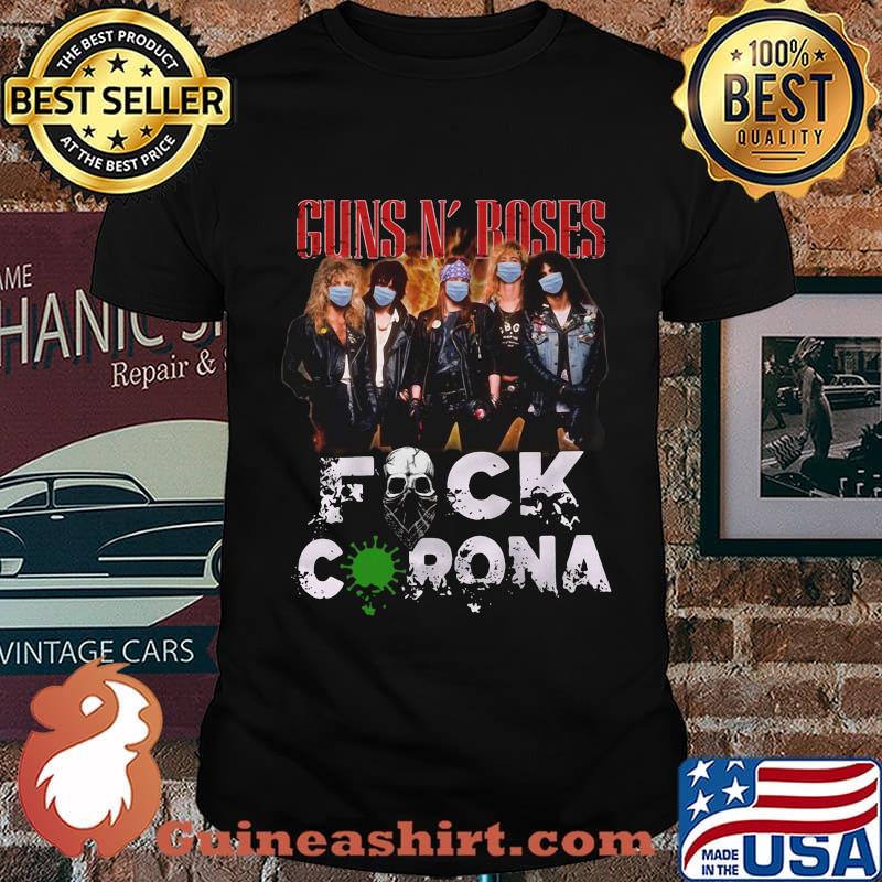 Guns n rose mask fuck coronavirus shirt