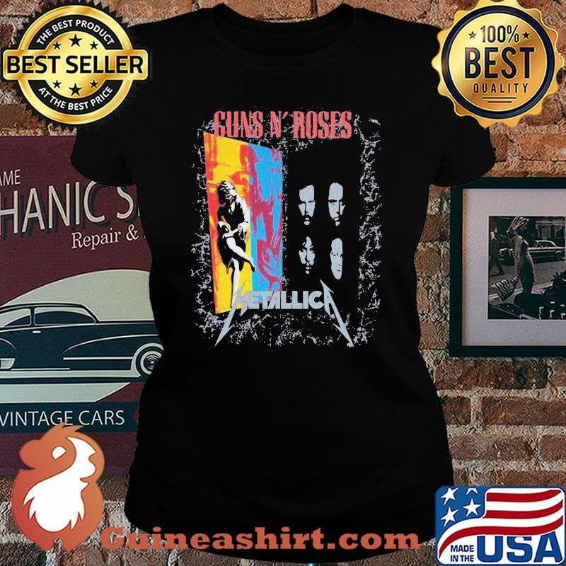 Guns n roses metallica band s Laides tee
