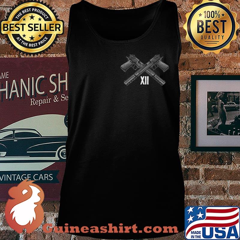 Guns veritas aequitas xii s Tank top