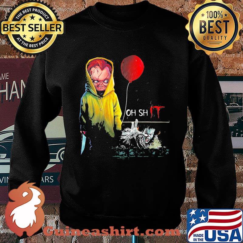 Halloween chucky oh shit s Sweater