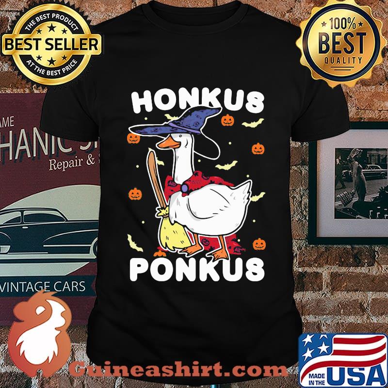 Halloween duck witch honkus ponkus shirt