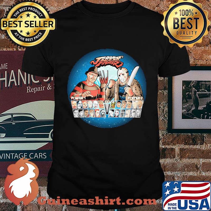 Halloween freddy krueger jason voorhees jerry foster players shirt