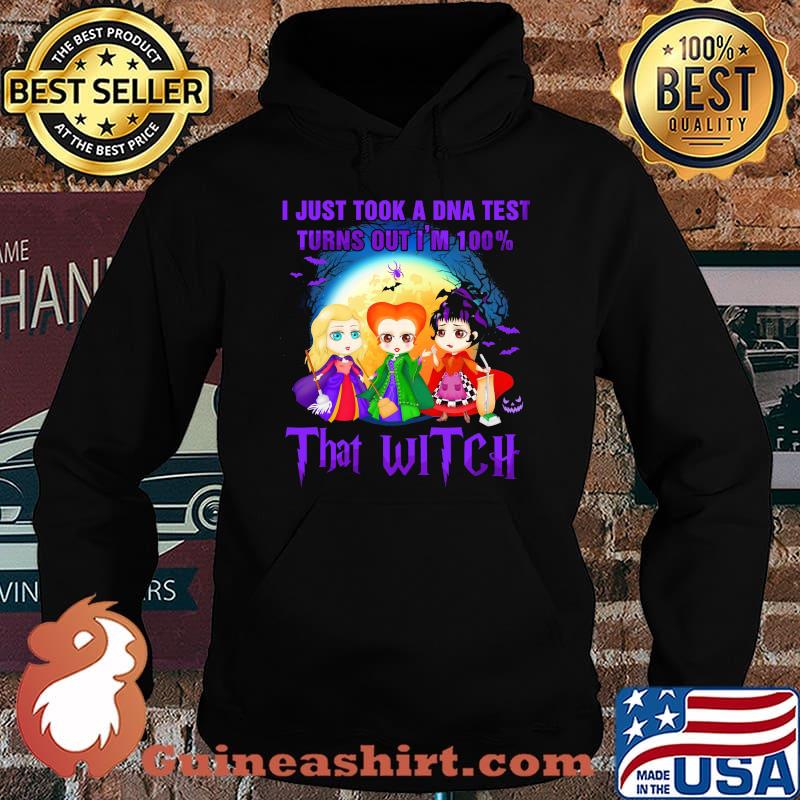 Halloween hocus pocus i just took a dna test turns out i'm 100% that witch s Hoodie