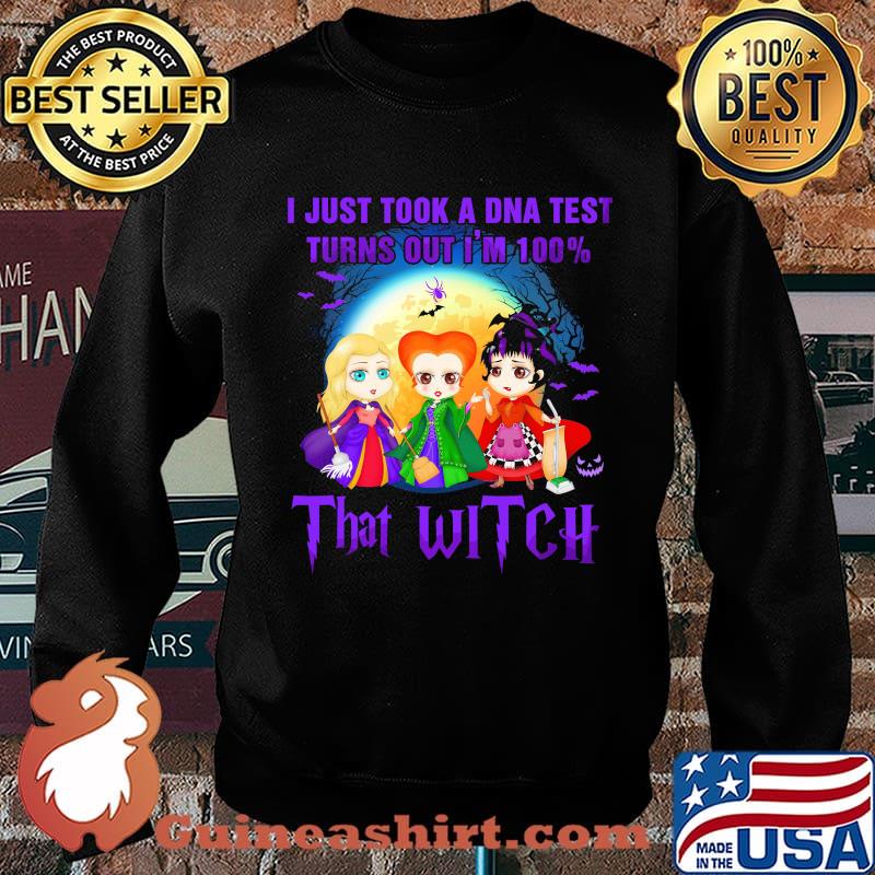 Halloween hocus pocus i just took a dna test turns out i'm 100% that witch s Sweater