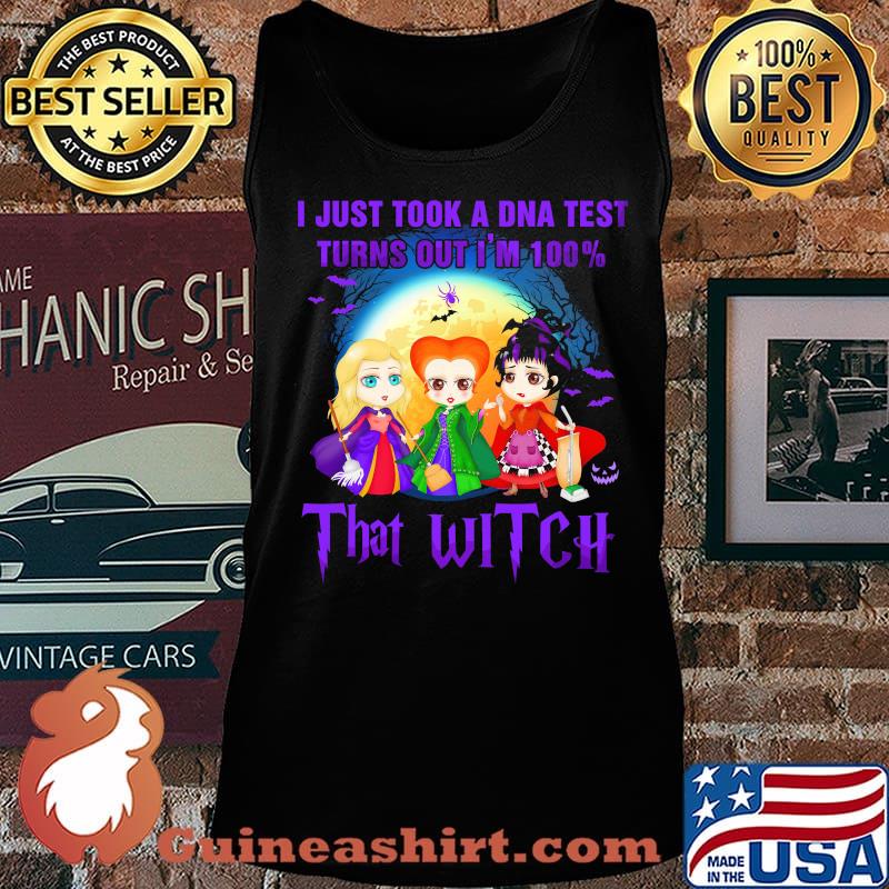 Halloween hocus pocus i just took a dna test turns out i'm 100% that witch s Tank top