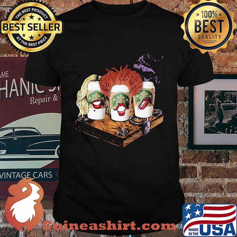 Halloween hocus pocus starbucks lips shirt