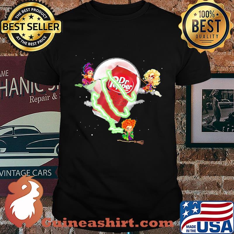 Halloween hocus pocus witch dr pepper coffee shirt