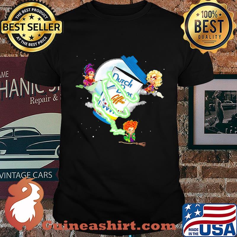 Halloween hocus pocus witch dutch bros coffee shirt