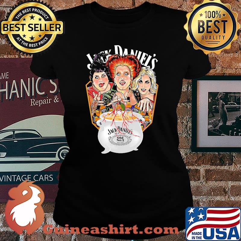 Halloween hocus pocus witch jack daniels s Laides tee