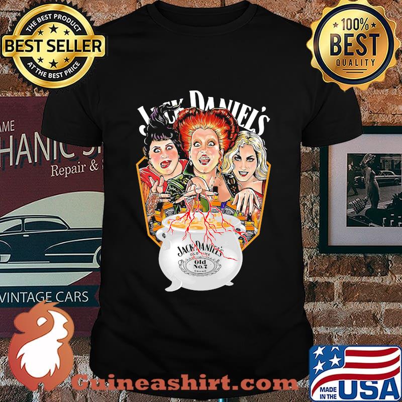 Halloween hocus pocus witch jack daniels shirt