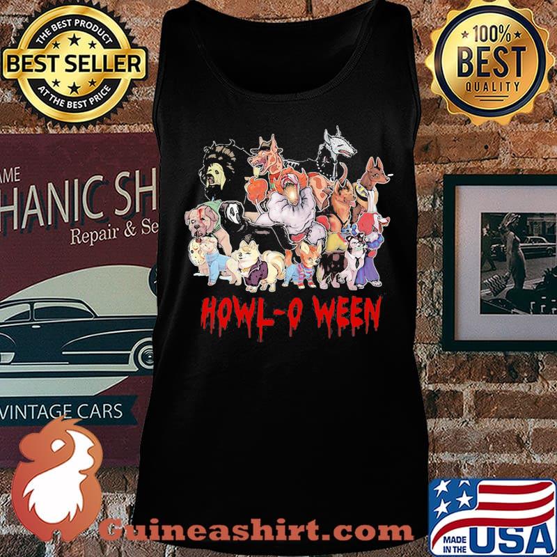 Halloween horror characters animals howl-o ween s Tank top