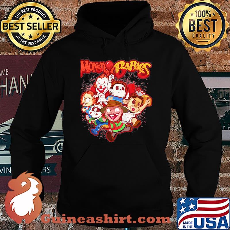 Halloween horror characters chibi monster babnes s Hoodie