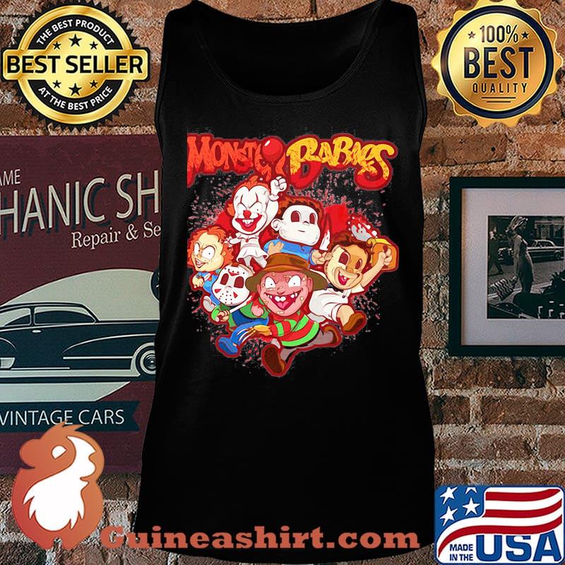 Halloween horror characters chibi monster babnes s Tank top