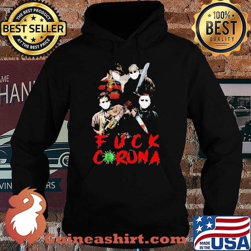 Halloween horror characters fuck coronavirus s Hoodie