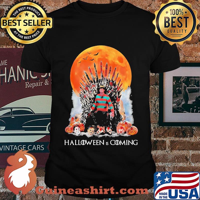 Halloween horror characters is coming shirt