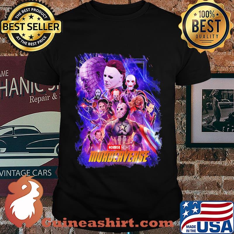 Halloween horror characters murderverse shirt