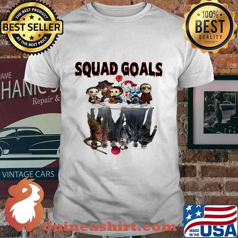 Halloween horror characters squad goals shirt